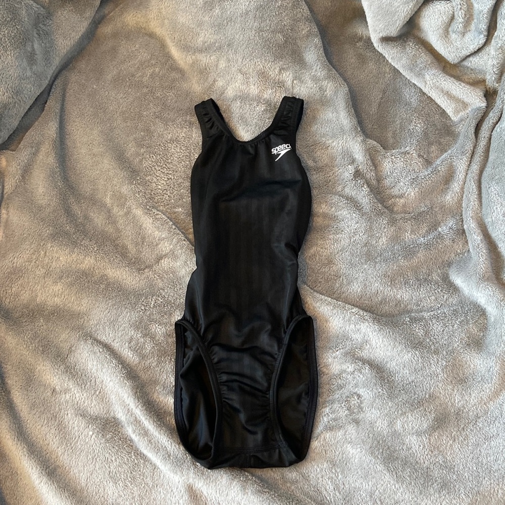 USED Size 18 Speedo Racing Suit Black